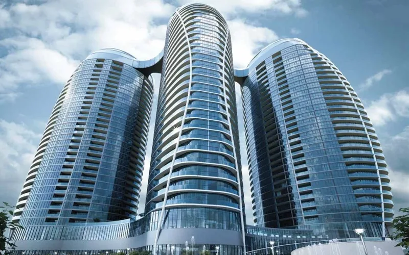 Render of Taryan Towers, Kyiv