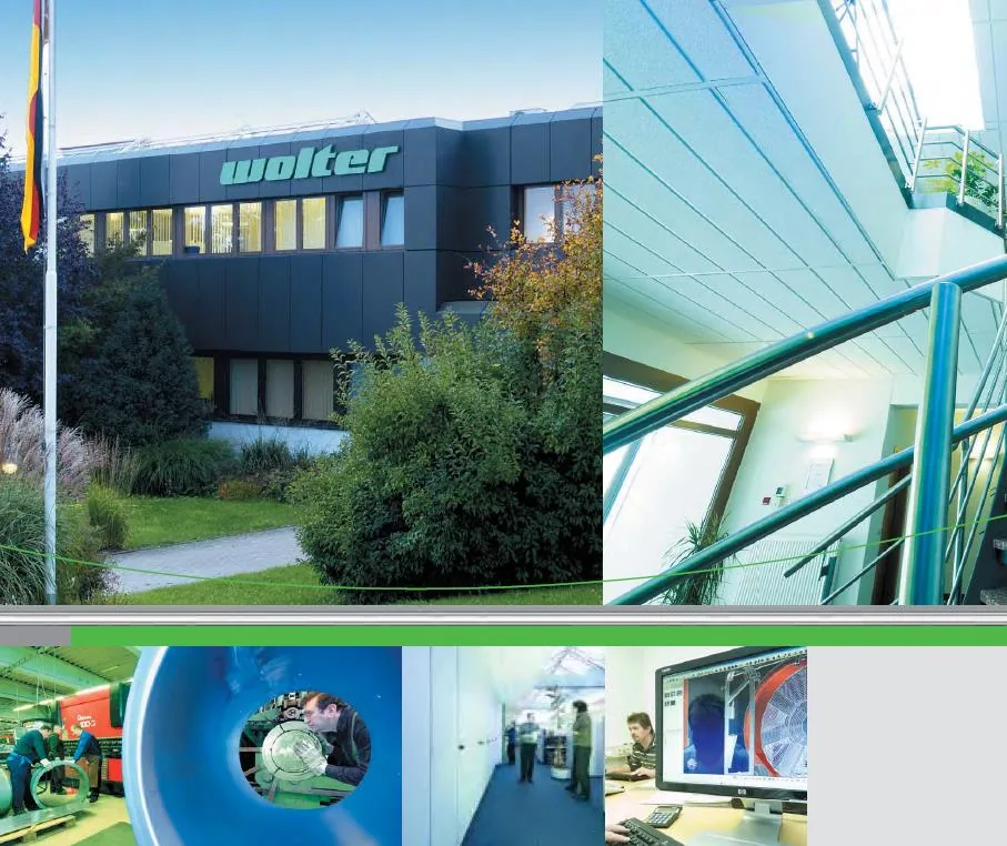 Wolter factory in Germany, production and engineering