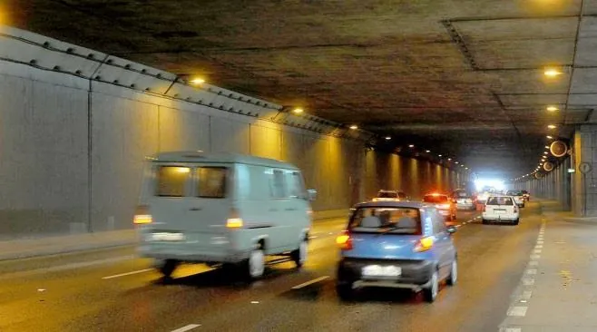 Wisłostrada Tunnel, Warsaw, Poland