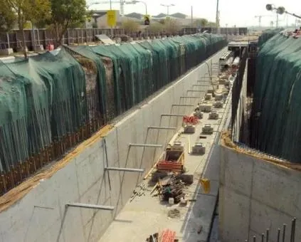 Education City utility tunnel under construction, Doha