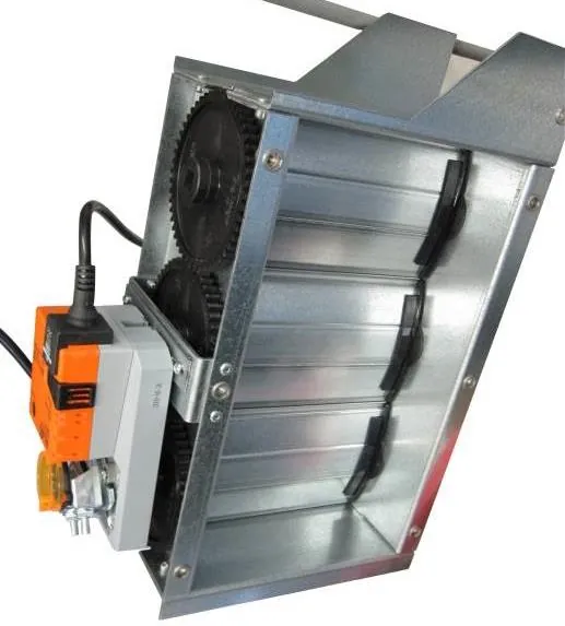 Motorised damper for the Swiss Federal Railways (SBB)